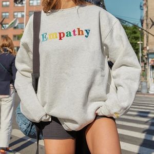 Mayfair Group Empathy Always® Grey Crewneck - one size